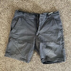 Men's Gray Work Shorts